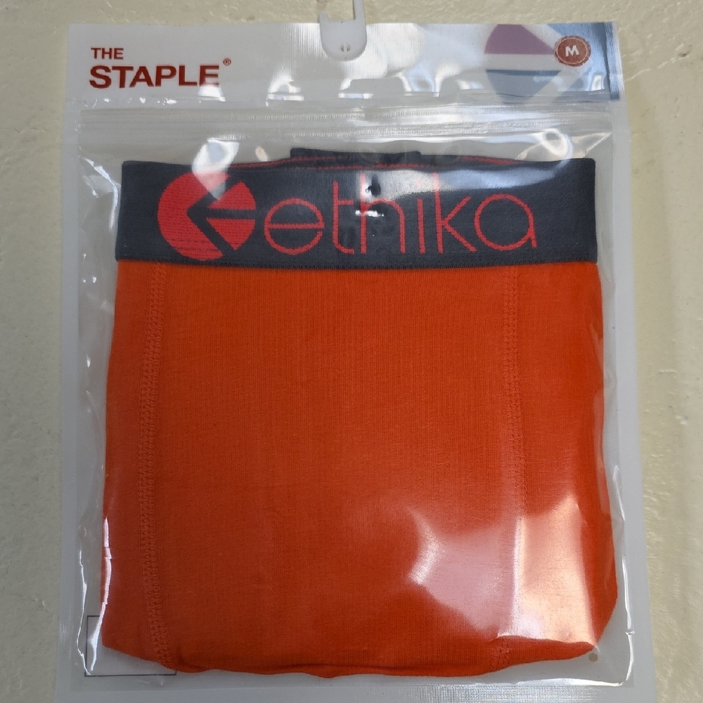 Ethika Gray and Orange Boxer Briefs